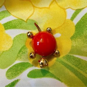 Cute Vintage Metal Enamel Turtle Pin